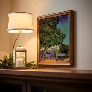 Vincent Van Gogh Chestnut Trees in Blossom Wall Art, Framed Impressionist Art Reproduction Print for Gallery Walls, Perfect Home Decor Gift - photo #5