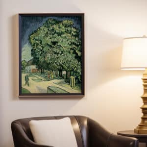 Vincent Van Gogh Chestnut Trees in Blossom Artwork, Impressionist Fine Art Print for Wall Art & Home Decor, Perfect Gift for Art Lovers & Collectors - photo #1