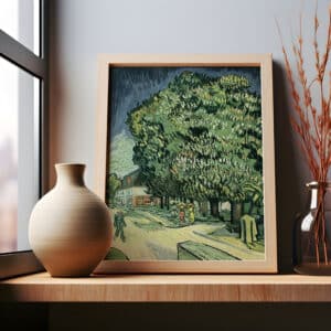 Vincent Van Gogh Chestnut Trees in Blossom Artwork, Impressionist Fine Art Print for Wall Art & Home Decor, Perfect Gift for Art Lovers & Collectors - photo #7