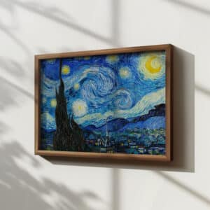 Vincent Van Gogh The Starry Night Fine Art Print, Classic Framed Wall Art for Home Decor, Timeless Artwork Gift for Weddings and Offices - photo #6