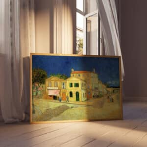 Vincent Van Gogh The Yellow House Fine Art Print, Classic Impressionist Reproduction Artwork for Living Room Decor & Art Gift for Collectors - photo #6
