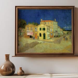 Vincent Van Gogh The Yellow House Fine Art Print, Classic Impressionist Reproduction Artwork for Living Room Decor & Art Gift for Collectors - photo #3