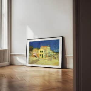 Vincent Van Gogh The Yellow House Fine Art Print, Classic Impressionist Reproduction Artwork for Living Room Decor & Art Gift for Collectors - photo #12