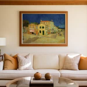 Vincent Van Gogh The Yellow House Fine Art Print, Classic Impressionist Reproduction Artwork for Living Room Decor & Art Gift for Collectors - photo #10