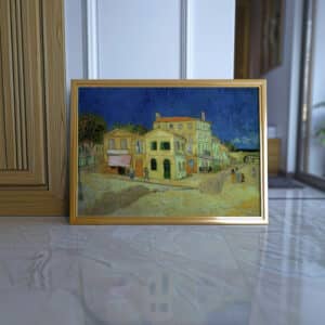 Vincent Van Gogh The Yellow House Fine Art Print, Classic Impressionist Reproduction Artwork for Living Room Decor & Art Gift for Collectors - photo #11