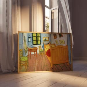 Vincent Van Gogh Vincent's Bedroom in Arles Wall Art, Beautiful Impressionist Print Artwork for Gallery Wall Decor, Housewarming Gift or Office Art - photo #4