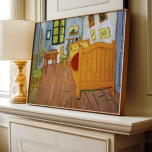 Vincent Van Gogh Vincent's Bedroom in Arles Wall Art, Beautiful Impressionist Print Artwork for Gallery Wall Decor, Housewarming Gift or Office Art - photo #2