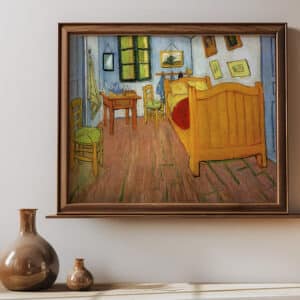 Vincent Van Gogh Vincent's Bedroom in Arles Wall Art, Beautiful Impressionist Print Artwork for Gallery Wall Decor, Housewarming Gift or Office Art - photo #3