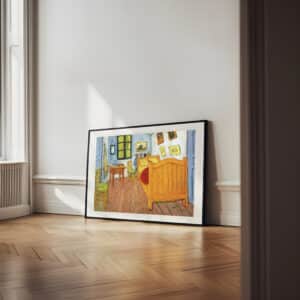 Vincent Van Gogh Vincent's Bedroom in Arles Wall Art, Beautiful Impressionist Print Artwork for Gallery Wall Decor, Housewarming Gift or Office Art - photo #12