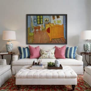 Vincent Van Gogh Vincent's Bedroom in Arles Wall Art, Beautiful Impressionist Print Artwork for Gallery Wall Decor, Housewarming Gift or Office Art - photo #1