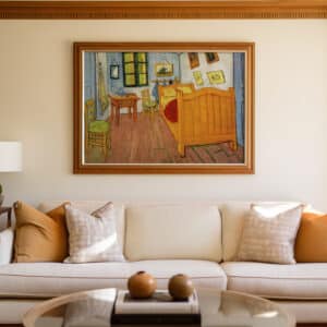 Vincent Van Gogh Vincent's Bedroom in Arles Wall Art, Beautiful Impressionist Print Artwork for Gallery Wall Decor, Housewarming Gift or Office Art - photo #11
