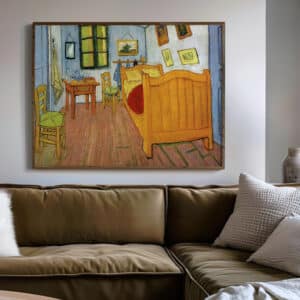 Vincent Van Gogh Vincent's Bedroom in Arles Wall Art, Beautiful Impressionist Print Artwork for Gallery Wall Decor, Housewarming Gift or Office Art - photo #10