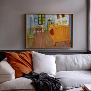 Vincent Van Gogh Vincent's Bedroom in Arles Wall Art, Beautiful Impressionist Print Artwork for Gallery Wall Decor, Housewarming Gift or Office Art - photo #8