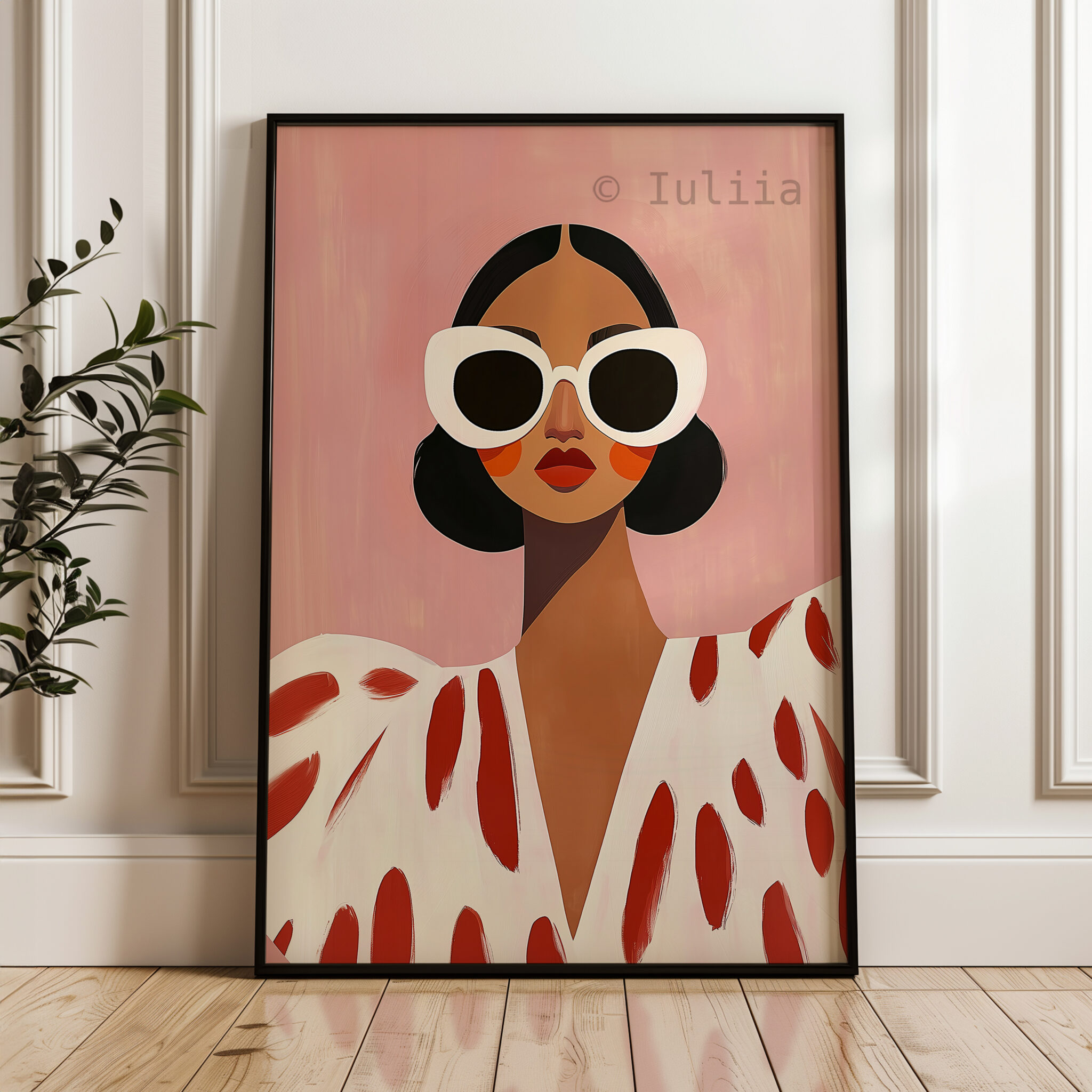 Dopamine Decor Art Print, Chic Sunglasses Illustration, Playful Colorful Wall Piece for Bedroom Living Room Trendy Aesthetic Gift - photo #3