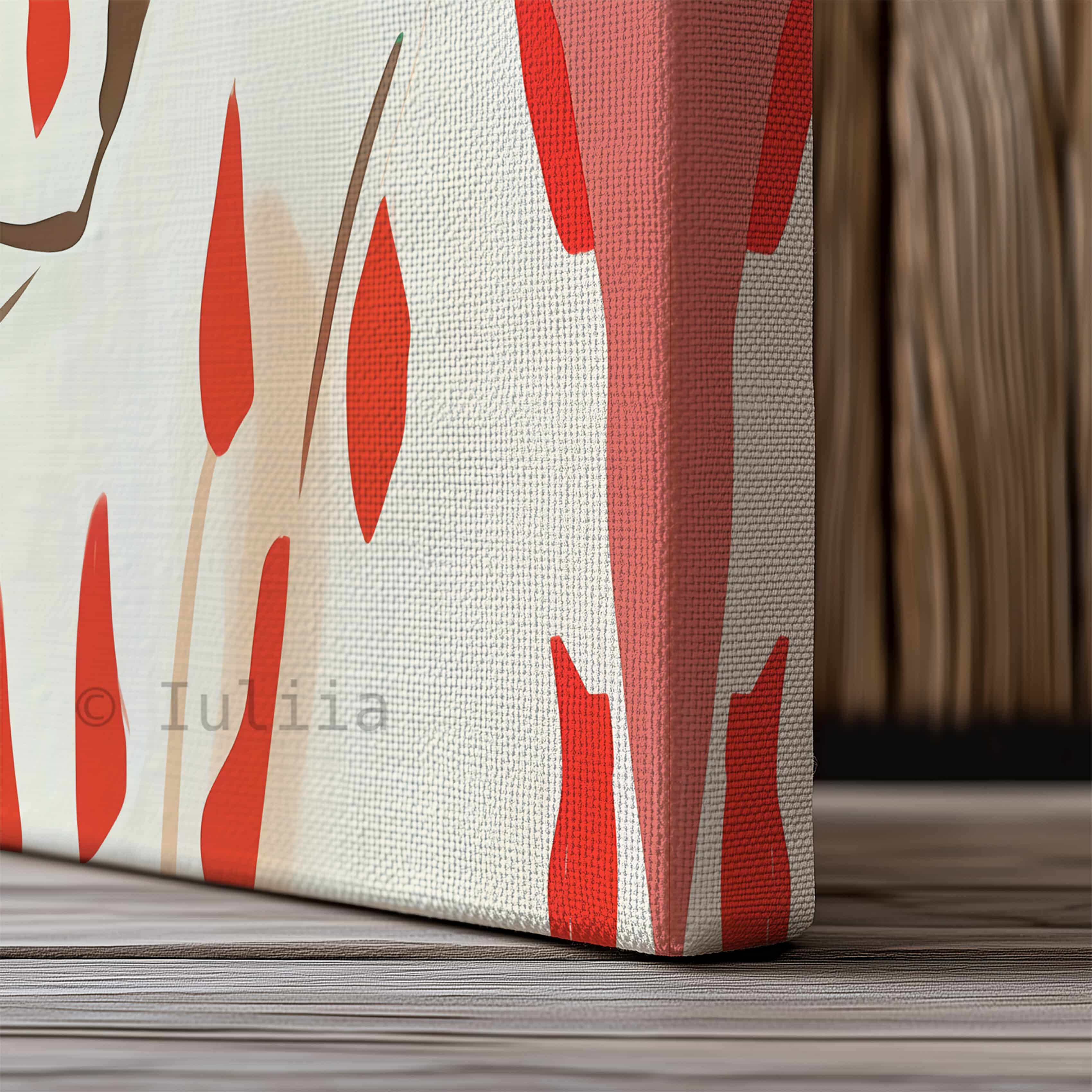 Gallery Wall Set of Three Canvas Prints with Modern Fashion Figures, Curated Art Arrangement for Living Room or Hallway Display - photo #14