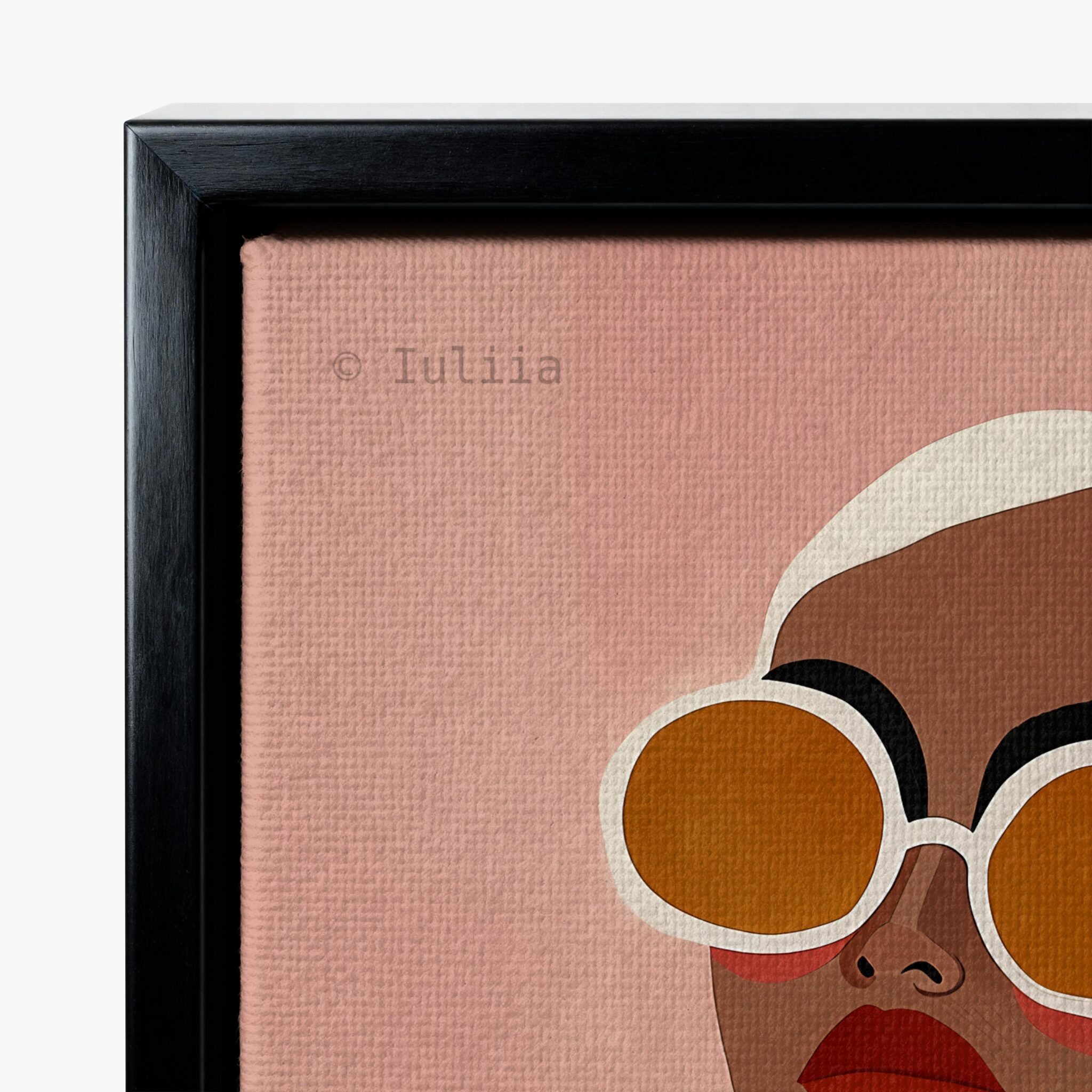 Fashion Canvas Art Three Panels Featuring Repeated Female Portrait in Modern Editorial Style for Chic Bedroom and Stylish Interior Spaces - photo #7