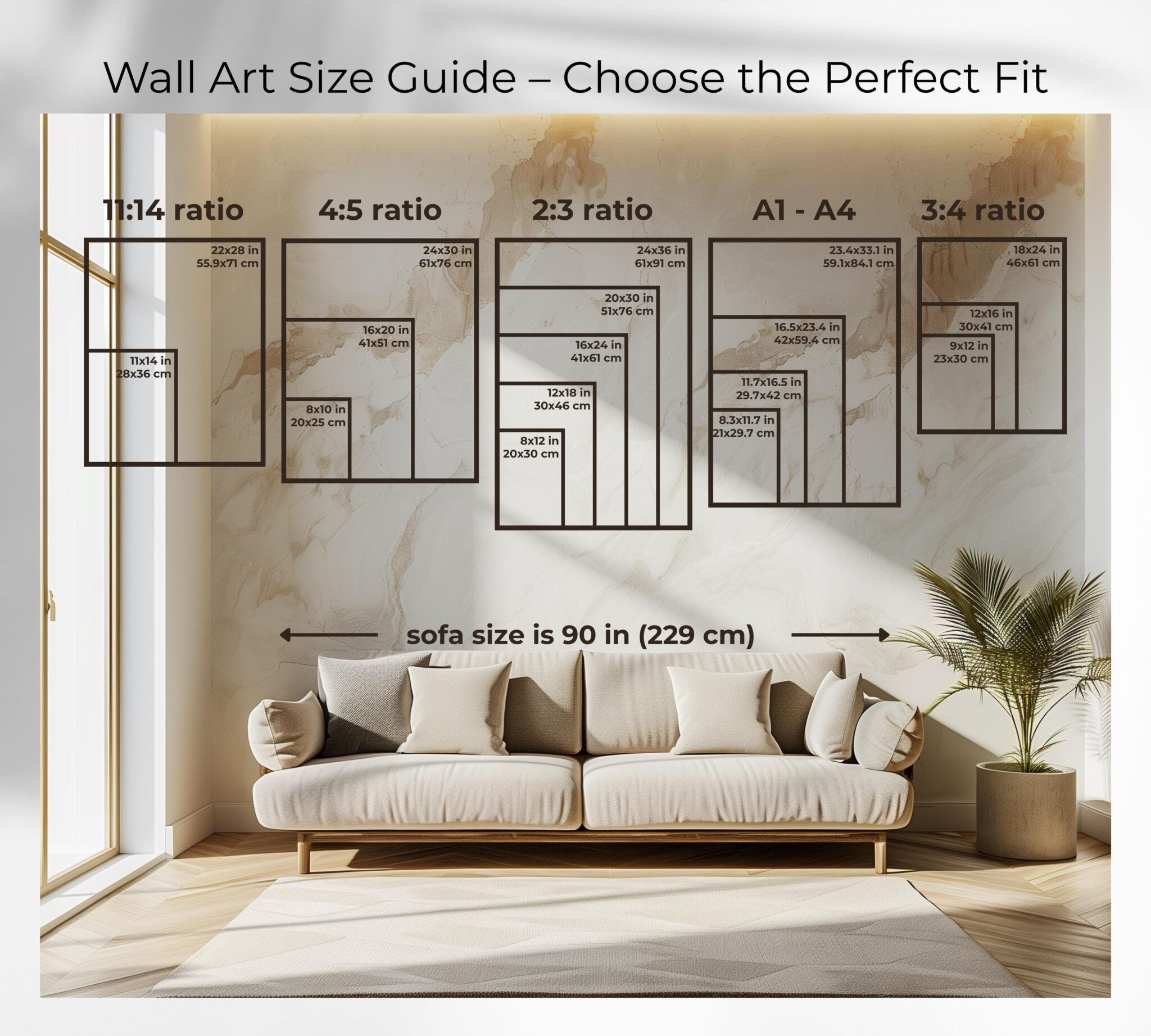 Triptych Prints Interior Stylist Wall Art, Modern Tulip Artwork, Retro Stripe Composition, Curated Bedroom Decor - photo #5