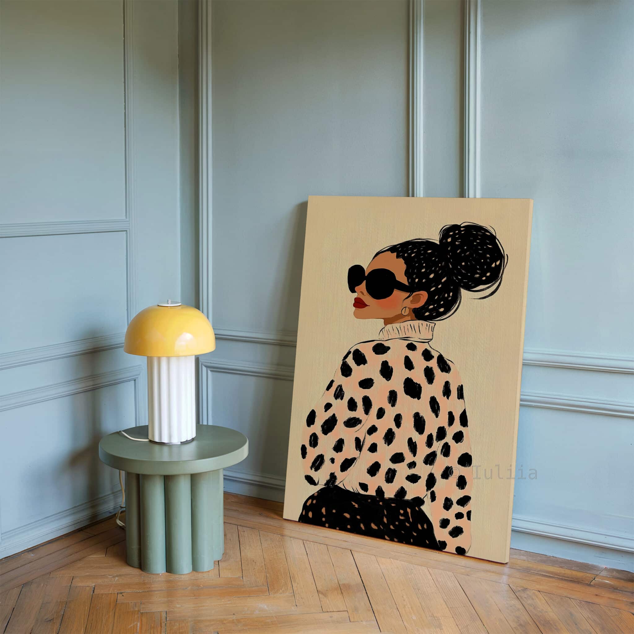Chic Fashion Decor Canvas, Stylish Woman Portrait Print, Modern Minimalist Wall Art, Contemporary Bedroom Living Room Decor - photo #16