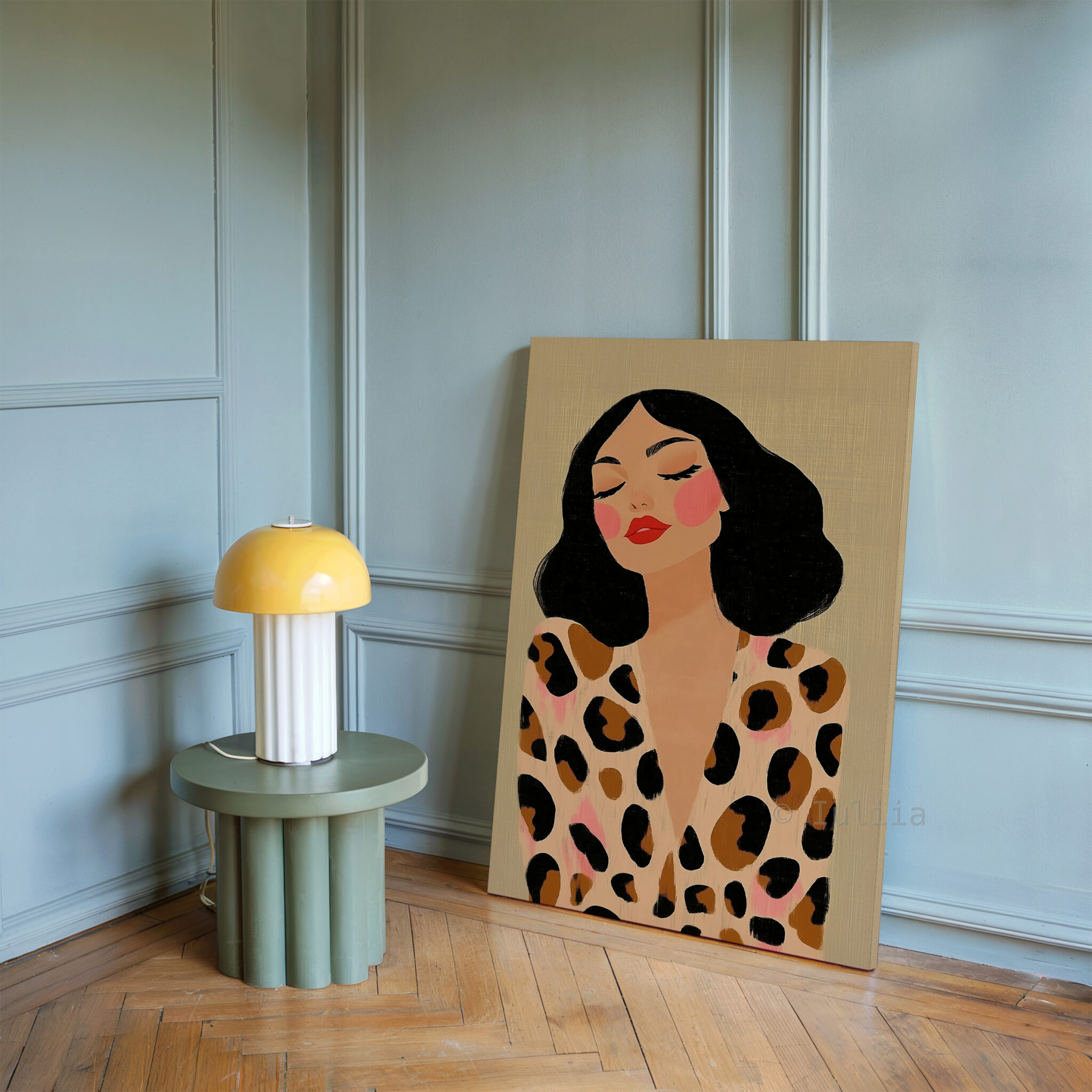 Elegant Woman Portrait Canvas, Modern Female Wall Art, Minimalist Fashion Print Artwork, Contemporary Bedroom Living Room Decor - photo #16