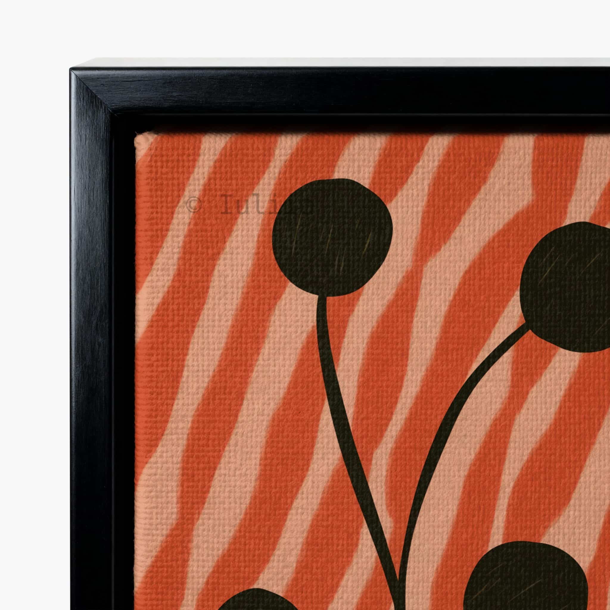 Stylish Woman Canvas Triptych, Contemporary Coral Portrait Set, Botanical Fashion Illustration, Modern Living Room Statement Wall Decor - photo #7