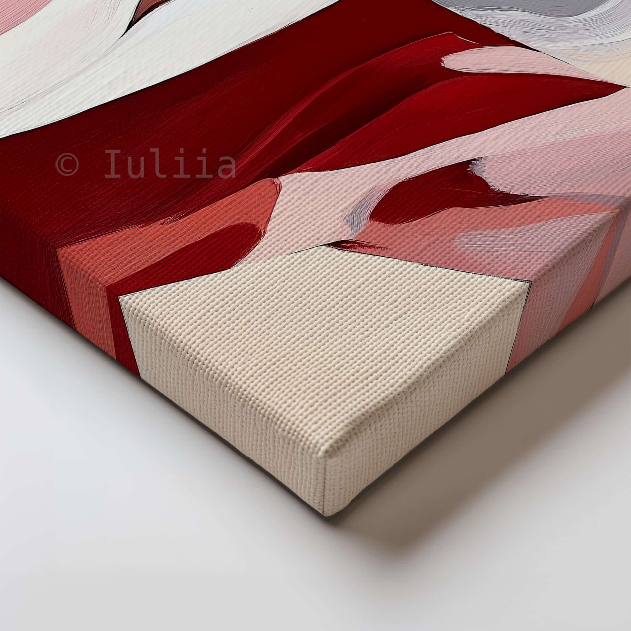 Blush Aesthetic Artwork Canvas, Glamorous Woman with Oversized Sunglasses Print, Modern Feminine Home Decor - photo #1